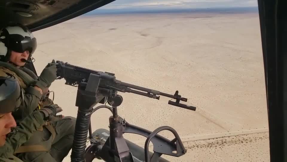 Jacob Wulff aboard a helicopter in the supplied founder footage